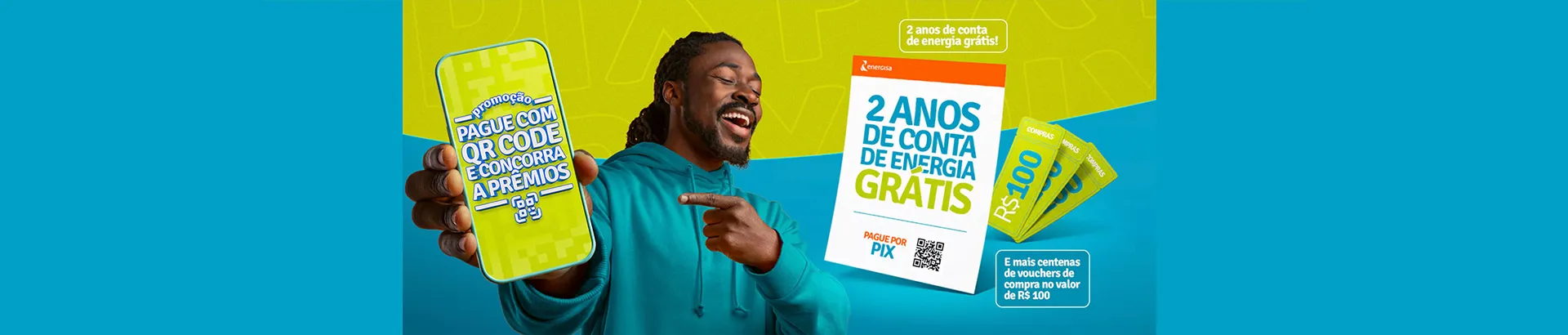 Promoção Energisa Pague com QR Code e Concorra a Prêmios 2024