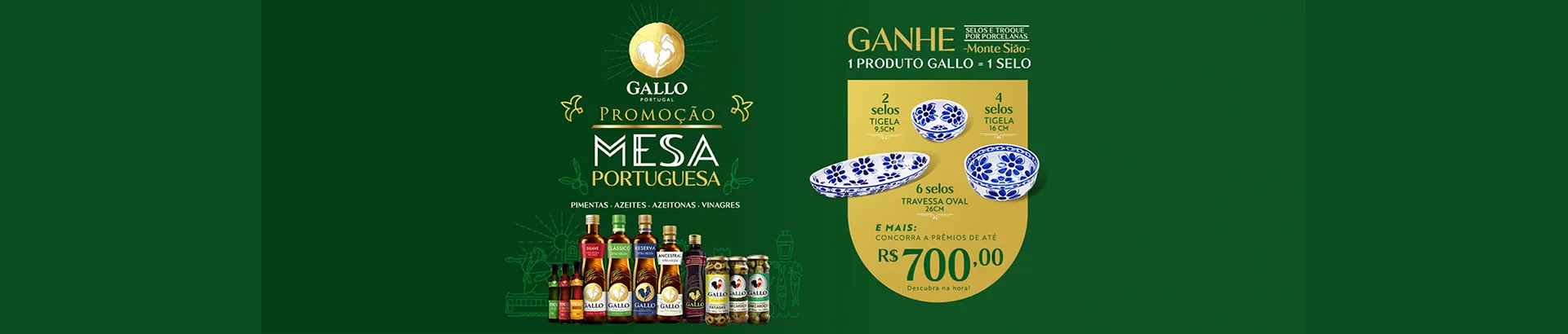 Promoção Gallo 2024 Mesa Portuguesa