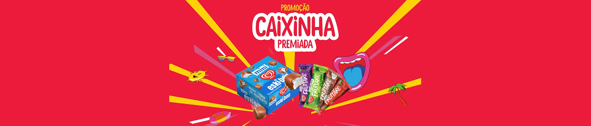 Promoção Kibon Caixinha Premiada 2024