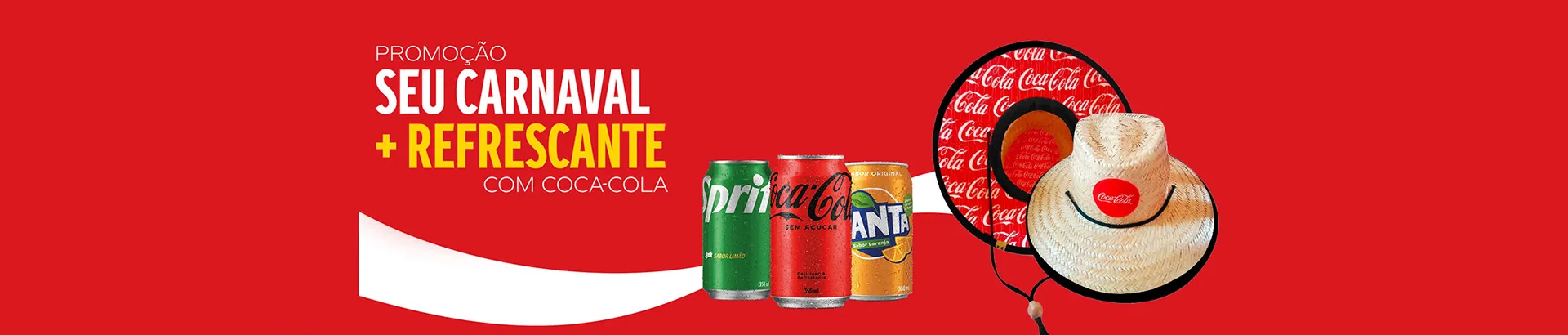 Promoção Coca-Cola Carnaval Refrescante 2024