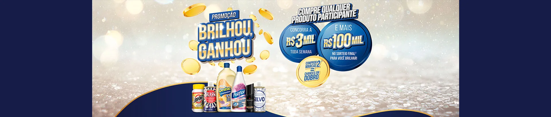 Promoção Reckitt Brilhou, Ganhou 2024