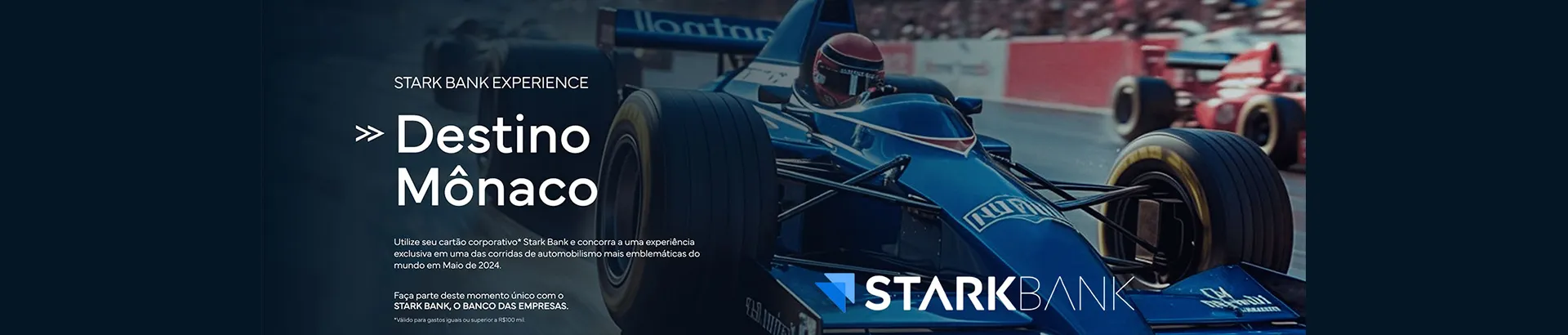 Promoção Starkbank Destino Monaco 2024