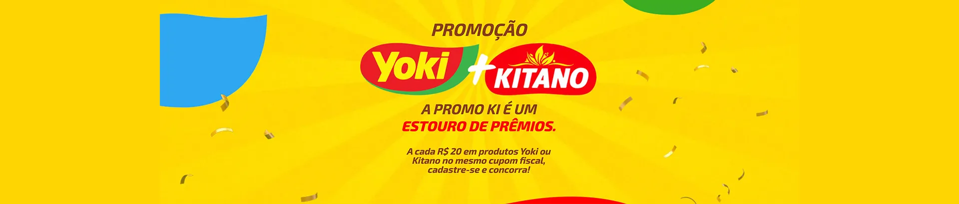 Promoção Yoki Mais Kitano Estouro de Prêmios 2024