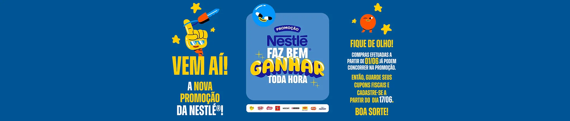 Promoção Nestlé Faz Bem Ganhar Toda Hora 2024