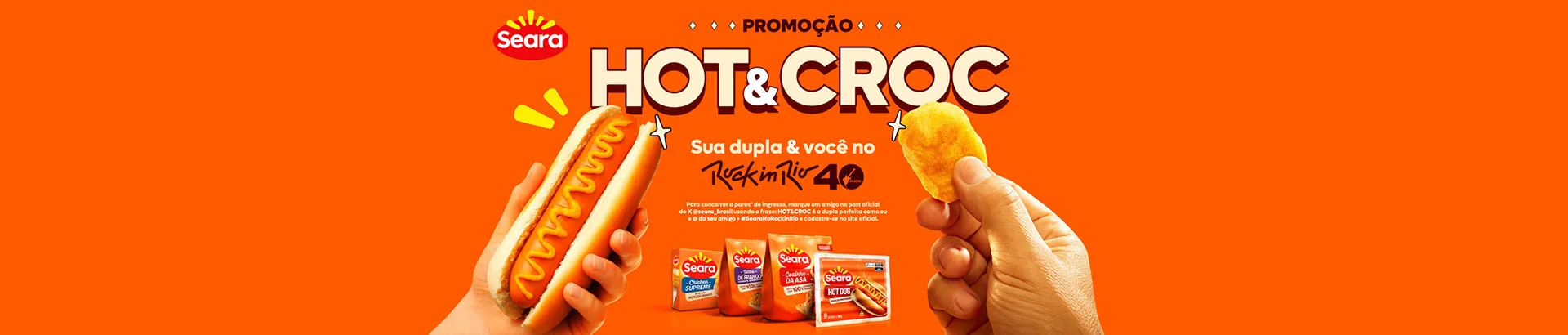 Promoção Seara Hot & Croc 2024