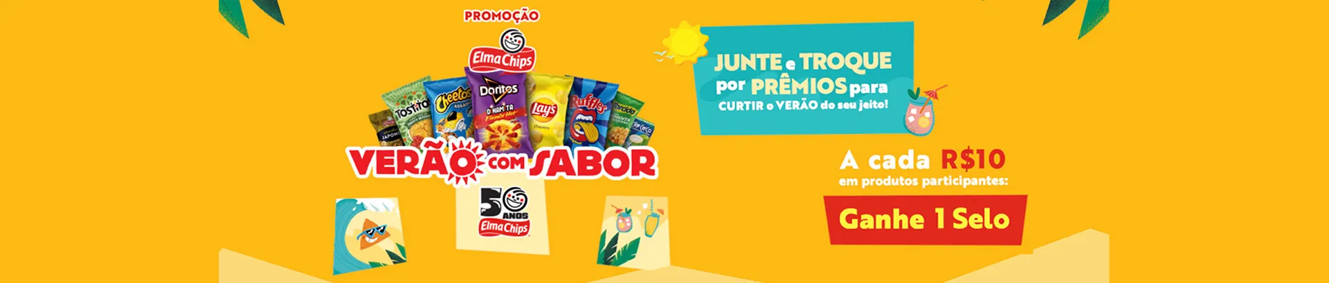 Promoção Elma Chips Verão 2024