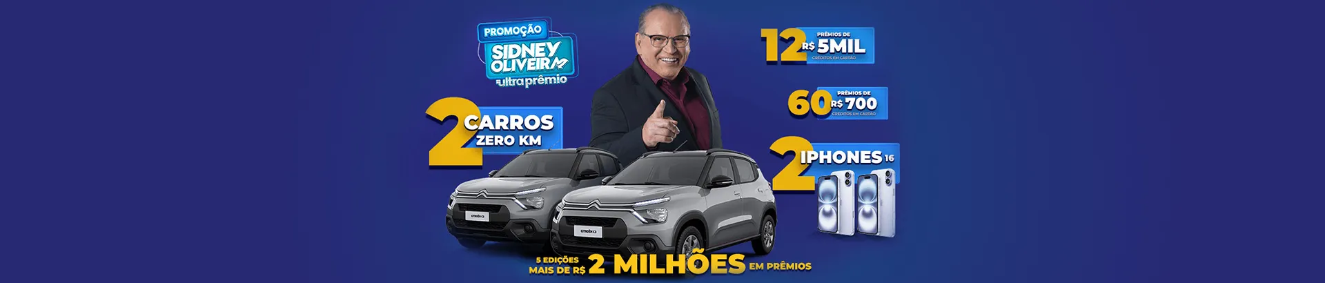 Promoção Sidney Oliveira Ultrafarma Ultraprêmios 2024