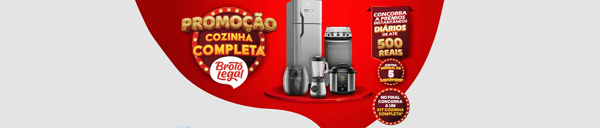 Promoção Broto Legal 2024 Cozinha Completa