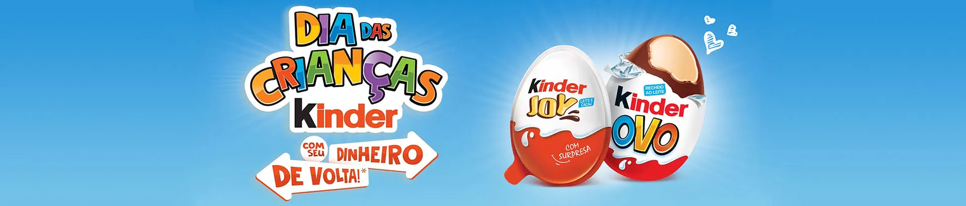 Promoção Kinder Ovo 2024 Dia das Crianças