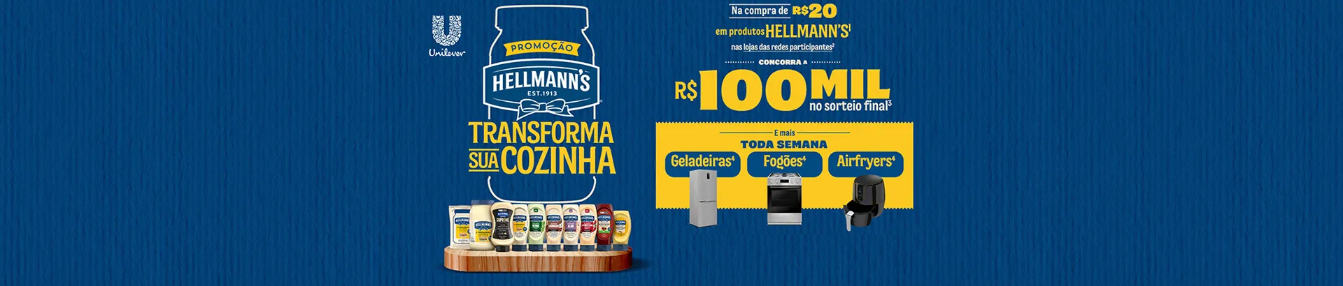 Promoção Hellmann's 2024 Transforma sua Cozinha