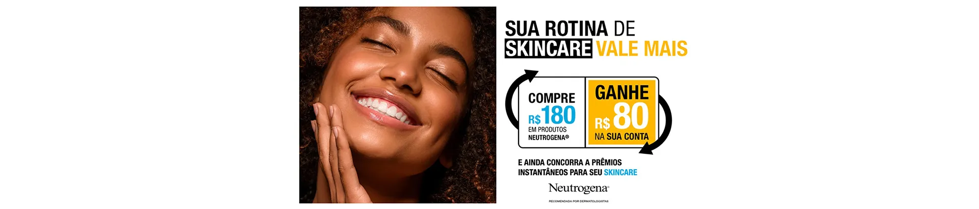 Promoção Neutrogena 2024 Sua Rotina de Skincare Vale Mais