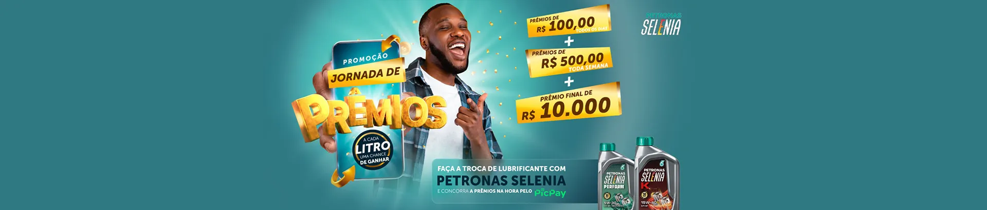 Promoção Petronas Selenia 2024 Jornada de Prêmios