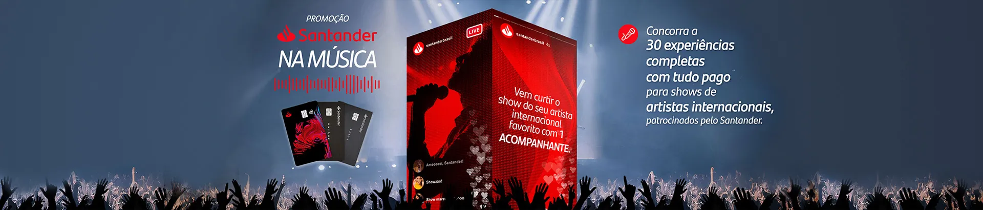 Promoção Santander na Música 2024