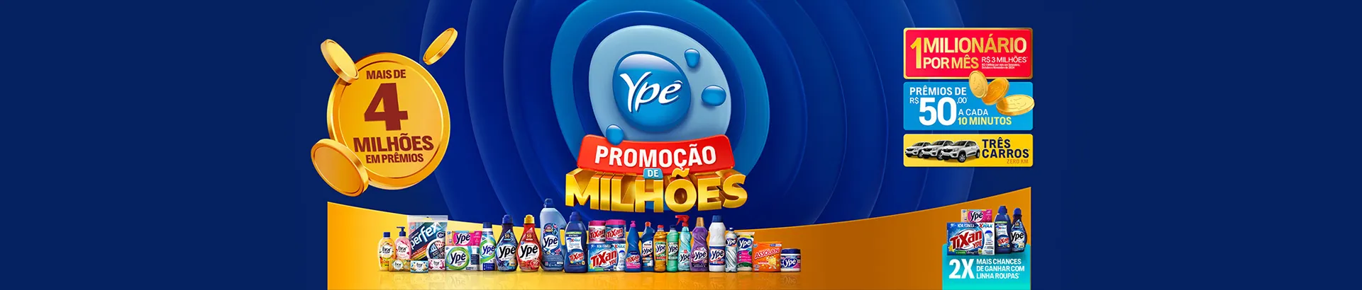 Promoção Ypê de Milhões 2024 