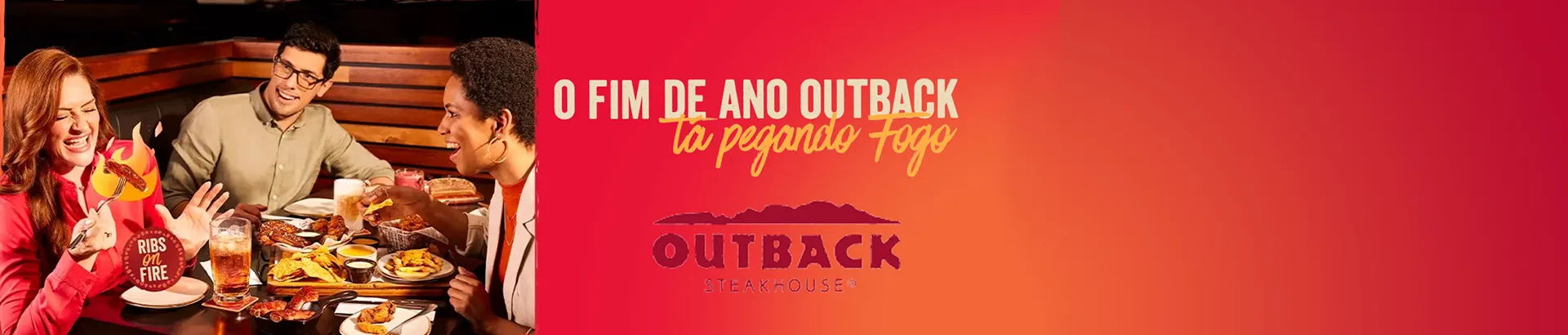 Promoção Outback Ribs on Fire 2024