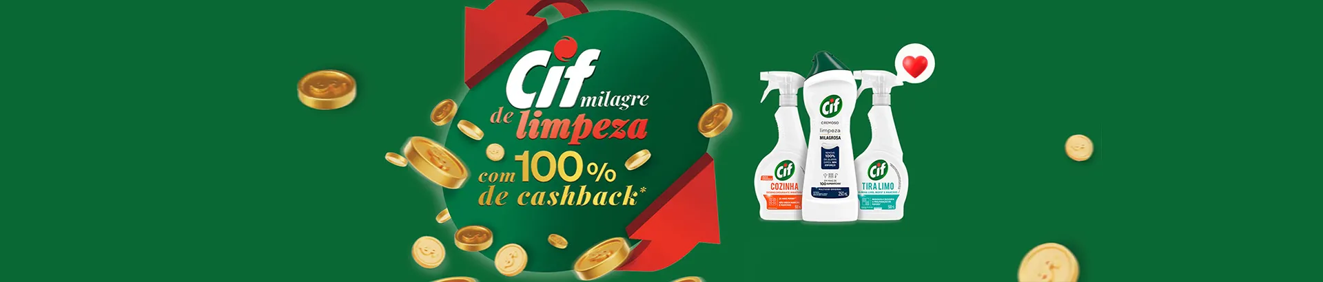 Promoção CIF 2024 Milagre da Limpeza