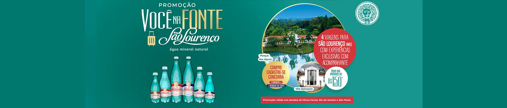 Promoção Você na Fonte São Lourenço 2024