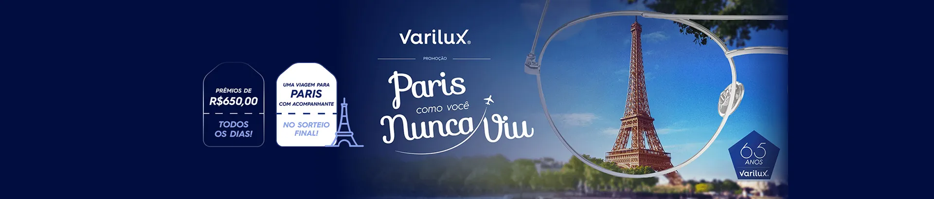 Promoção Varilux Paris 2024