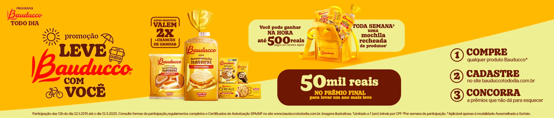 Promoção Leve Bauducco com Você 2025