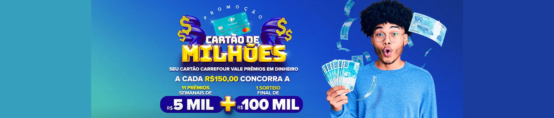 Promoção Carrefour Cartão de Milhões 2023