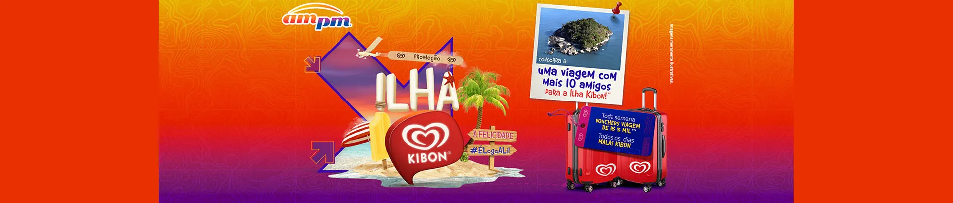 Promoção Ilha Kibon A Felicidade #ÉLogoAli 2023