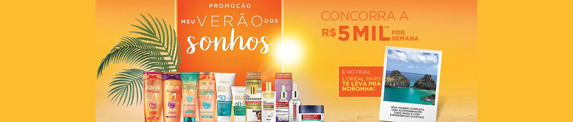 Promoção L'oréal Meu Verão dos Sonhos 2023