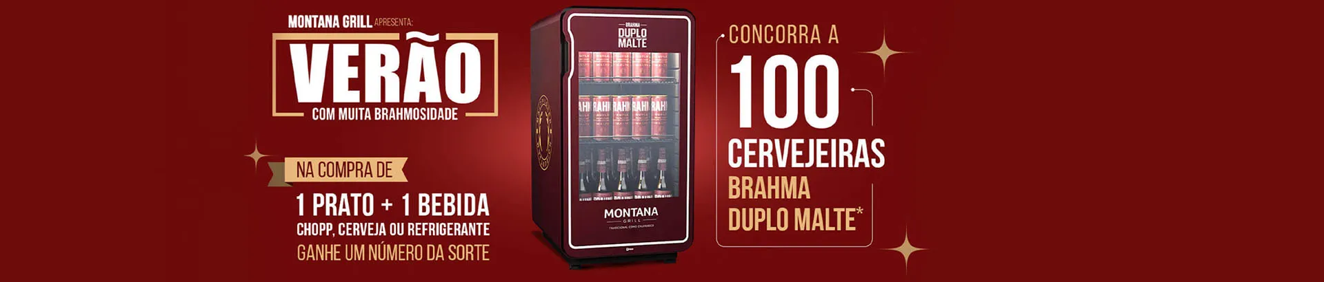 Promoção Montana Grill Verão com Brahmosidade 2023