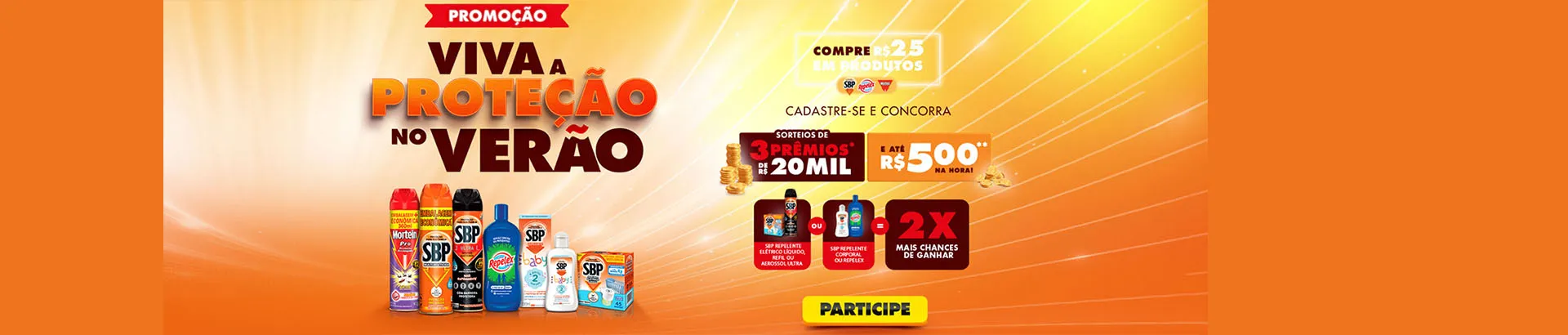 Promoção SBP Viva a Proteção no Verão 2023