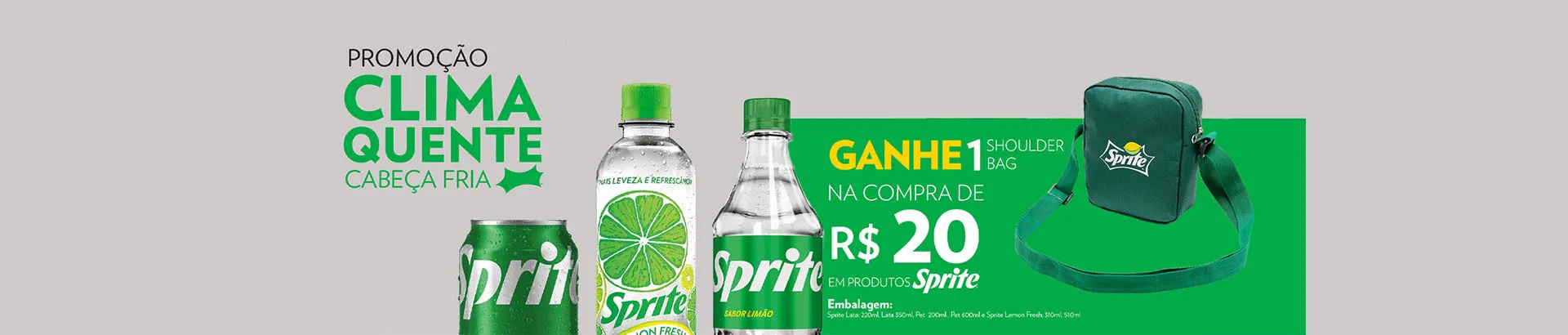 Promoção Sprite 2023 Clima Quente Cabeça Fria