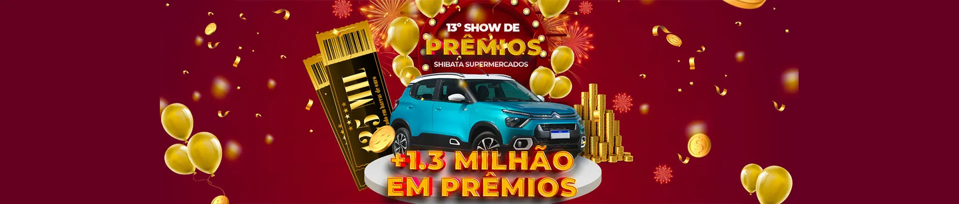 Promoção Shibata Show de Prêmios 2023