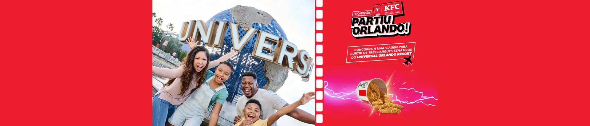 Promoção KFC Partiu Orlando 2025