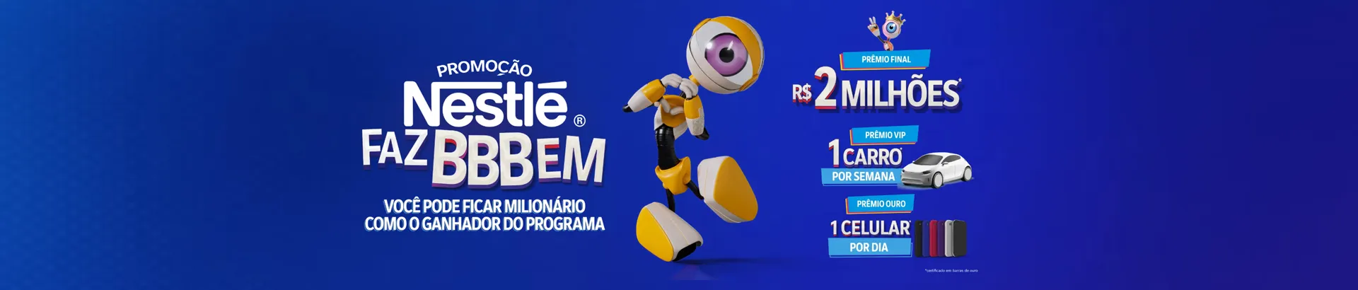 Promoção Nestlé Faz BBBem 2025