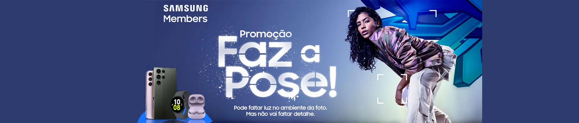 Promoção Samsung 2023 Faz a Pose