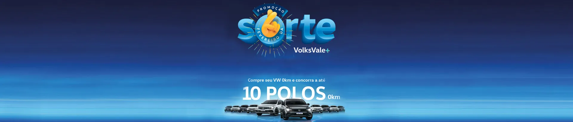 Promoção Volkswagem Fevereiro da Sorte 2025