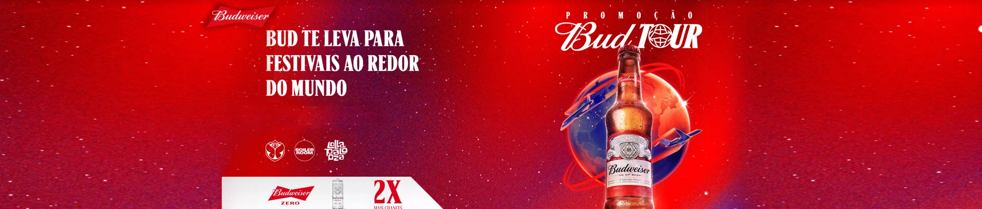 Promoção Budweiser BUD Tour 2025