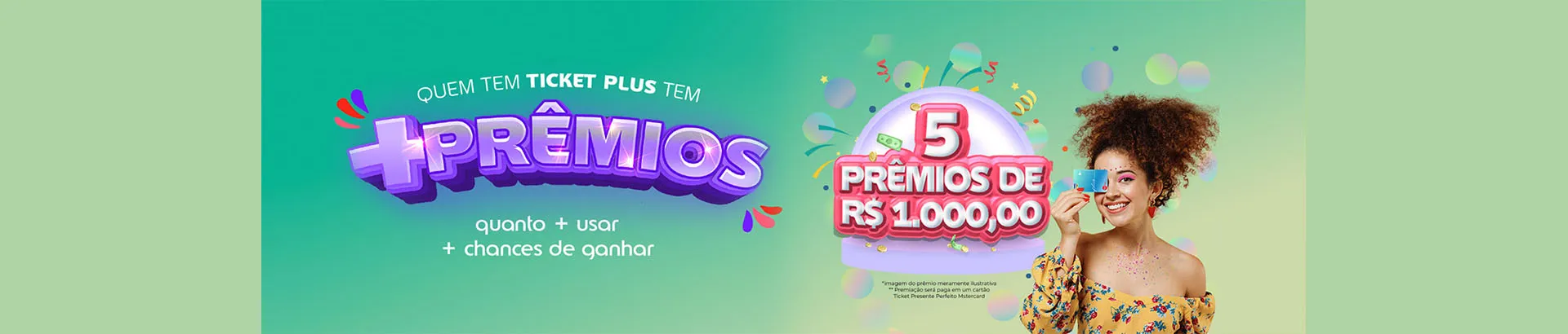 Promoção Ticket Plus 2023 Tem Mais Prêmios