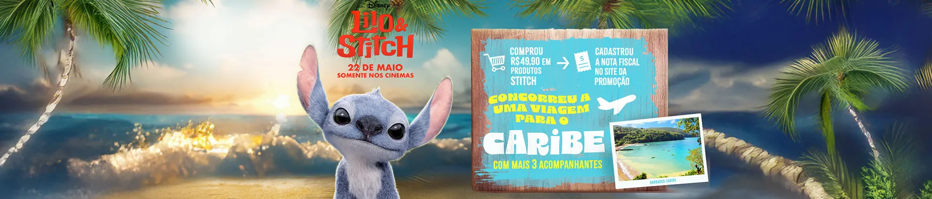 Promoção Disney Lilo & Stitch