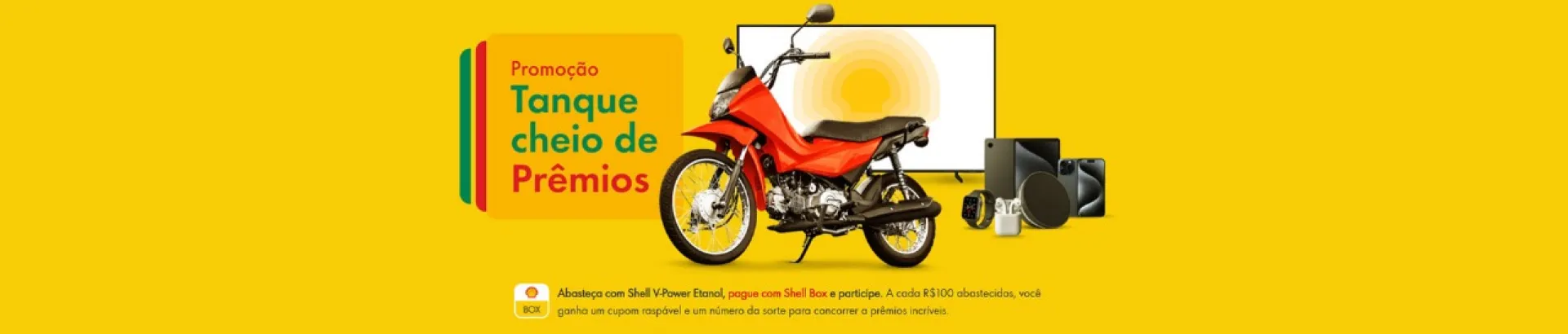 Promoção Shell Tanque Cheio de Prêmios