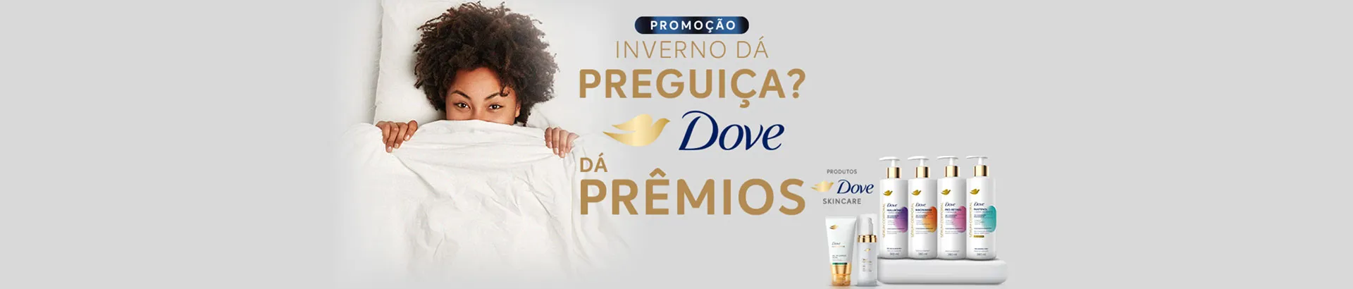 Promoção InvernoDove dá prêmios 2025