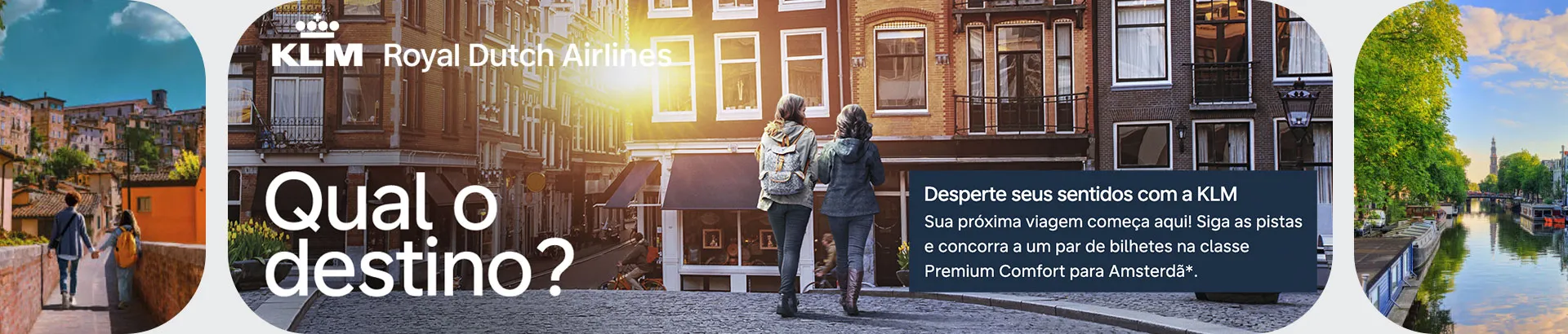 Promoção Qual o Destino KLM 2025