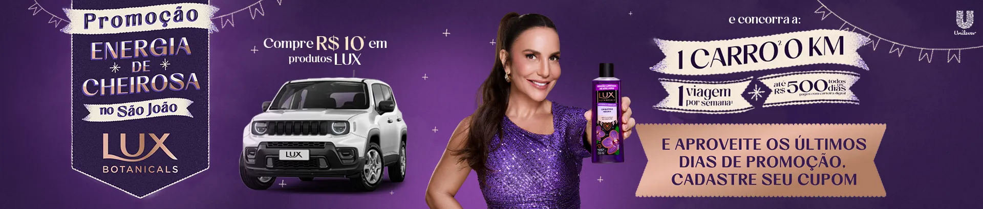 Promoção Lux São João 2025