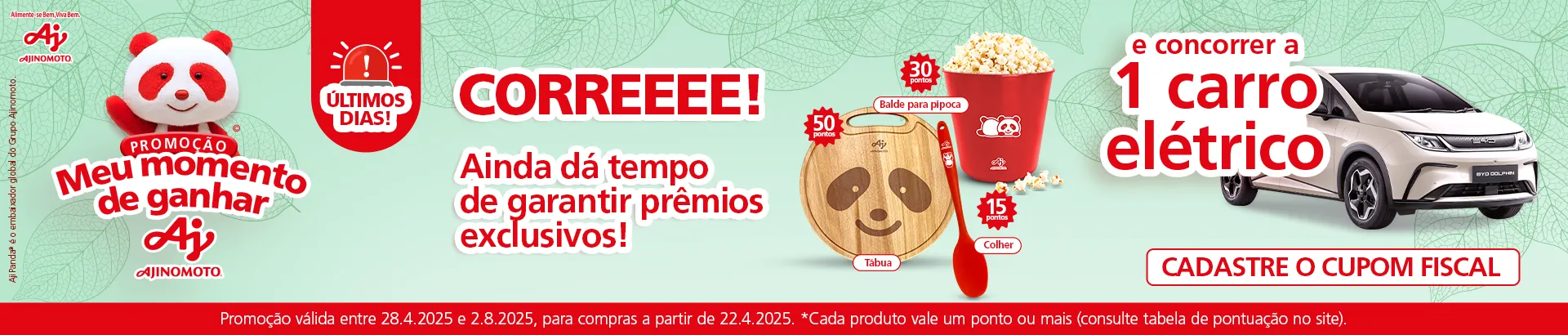 Ajinomoto Meu Momento de Ganhar 2025