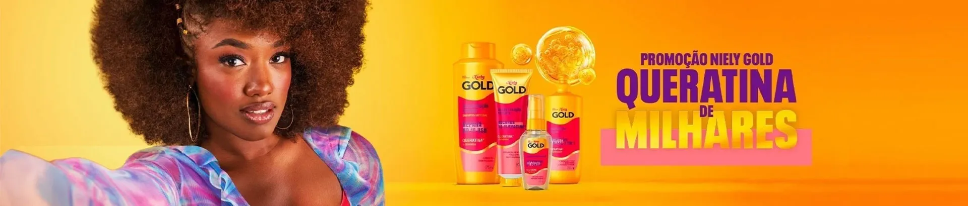 Promoção Niely Gold Queratina de Milhares 2025