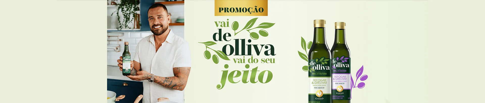 Promoção Gallo Vai de Olliva Vai do seu Jeito 2025