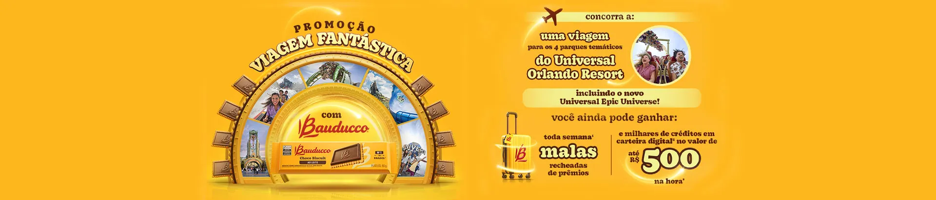 Promoção Bauducco Viagem Fantástica 2025
