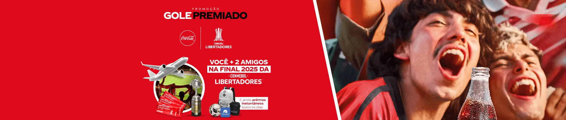 Promoção Gole Premiado Coca-Cola 2025
