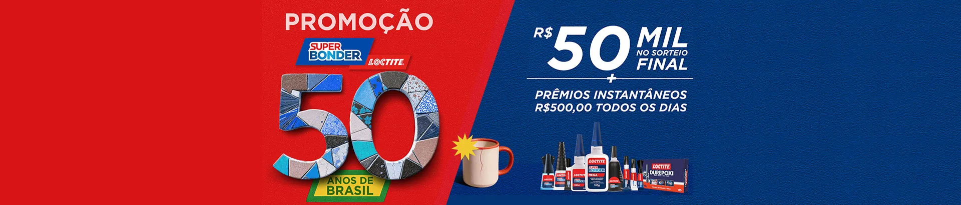 Promoção 50 Anos de Super Bonder