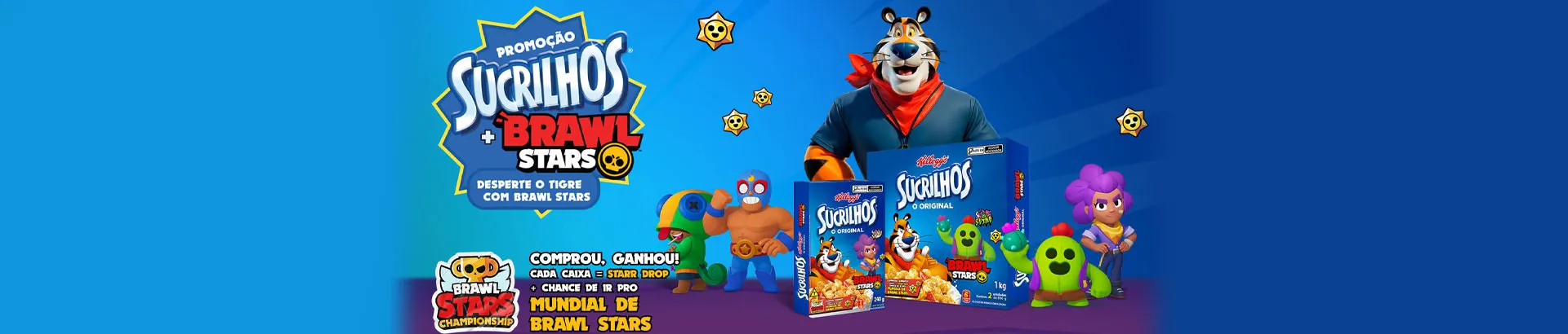 Promoção Sucrilhos + Braw Stars 2025