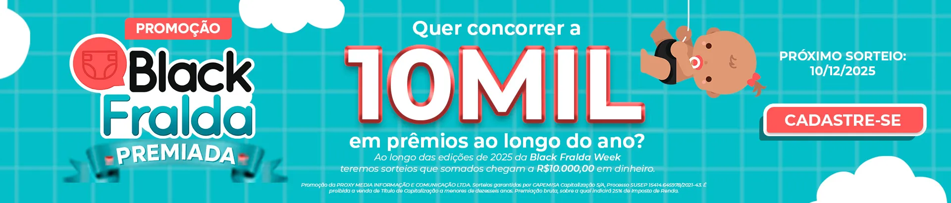 Promoção Black Fralda Premiada 2025