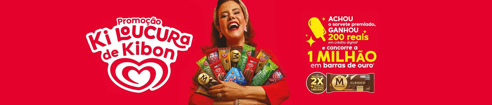 Promoção Ki Loucura de Kibon 2025